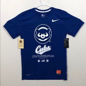 LNWT Rare Japanese Print Nike Chicago Cubs Shirt